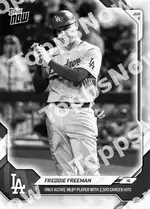 Freddie Freeman - 2026 MLB Topps NOW® - Card 310 2026 Topps NOW #310 カード情報