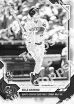 Cole Carrigg 2026 Topps NOW #318 Card Details
