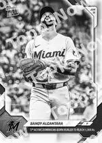 Sandy Alcantara - 2026 MLB Topps NOW® - Card 319 - PR: 324