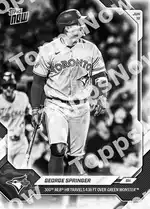 George Springer 2026 Topps NOW #340 Card Details