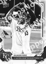 Salvador Perez 2026 Topps NOW #348 Card Details