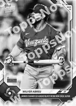 Wilyer Abreu - 2026 World Baseball Classic Topps NOW® - Card 34 - PR: 1331
