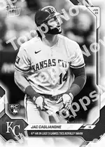 Jac Caglianone 2026 Topps NOW #369 Card Details