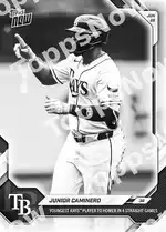 Junior Caminero 2026 Topps NOW #393 カード情報