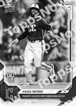 Kahlil Watson - 2026 MLB Topps NOW® - Card 409