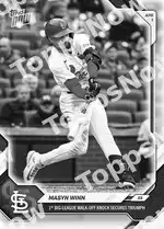 Masyn Winn - 2026 MLB Topps NOW® - Card 40 - PR: 554