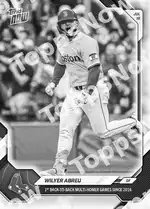 Wilyer Abreu - 2026 MLB Topps NOW® - Card 461 - PR: 752