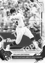 William Contreras - 2026 MLB Topps NOW® - Card 468 - PR: 846
