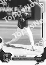 Gavin Williams - 2026 MLB Topps NOW® - Card 481