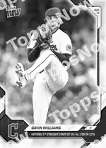 Gavin Williams 2026 Topps NOW #511 Card Details
