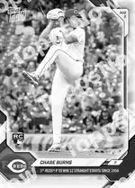 Chase Burns 2026 Topps NOW #512 Card Details