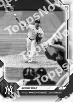 Gerrit Cole 2026 Topps NOW #534 Card Details