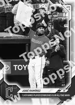 José Ramírez - 2026 MLB Topps NOW® - Card 55 - PR: 3139