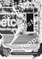 Jackson Merrill 2026 Topps NOW #653 カード情報