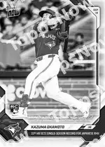 Kazuma Okamoto 2026 Topps NOW #674 カード情報