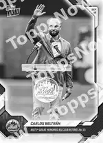 Carlos Beltrán 2026 Topps NOW #692 カード情報