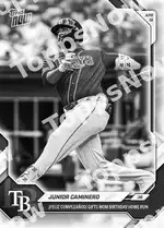 Junior Caminero - 2026 MLB Topps NOW® - Card 92 - PR: 431