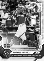 Fernando Tatis Jr. - 2026 World Baseball Classic Topps NOW® - Card 18 - PR: 2203 Look for Relics