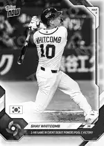 Shay Whitcomb - 2026 World Baseball Classic Topps NOW® - Card 3 - PR: 920