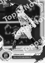 Teruaki Sato - 2026 NPB Topps NOW® - Card 41
